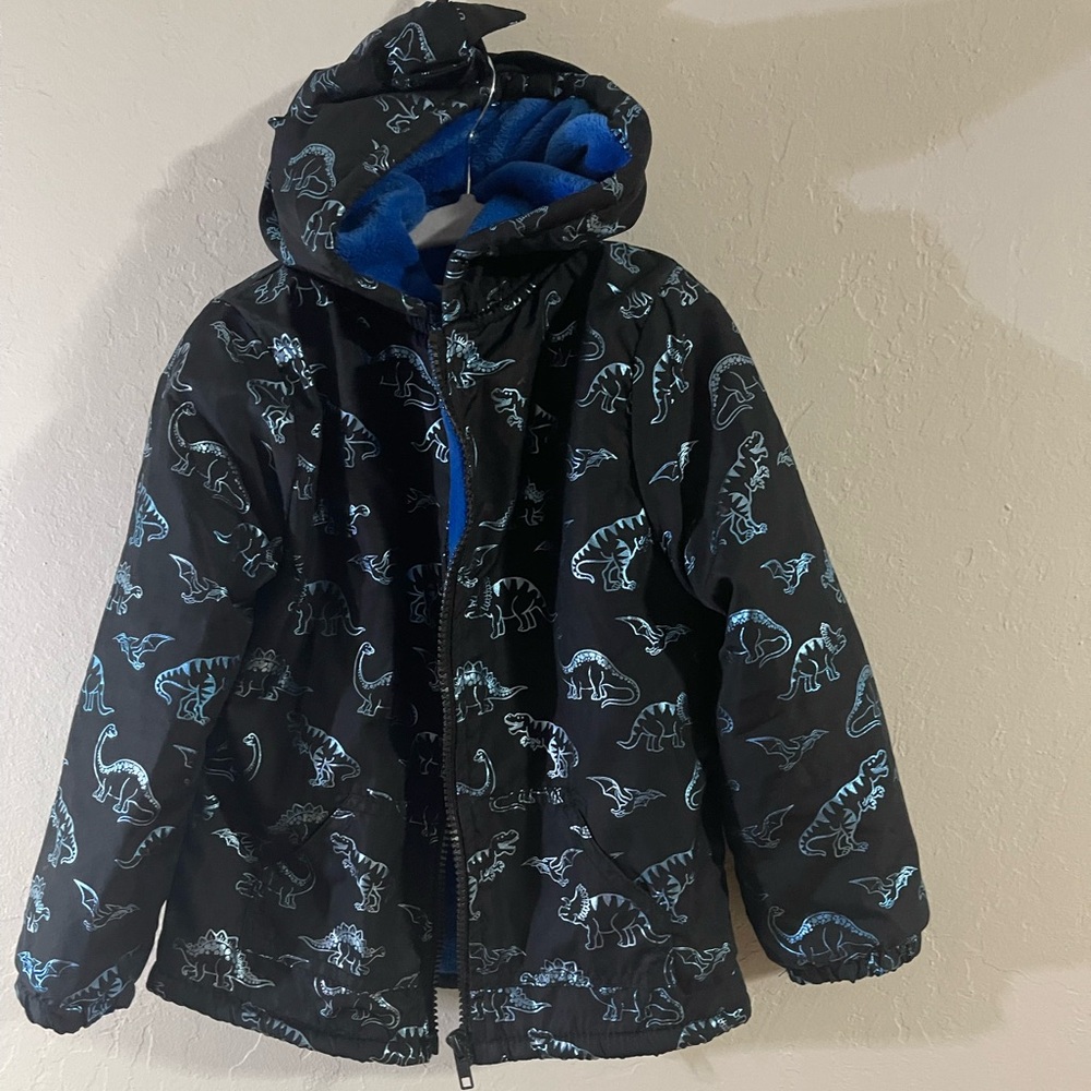 Mick mac fleece lined wind breaker jacket size 4T